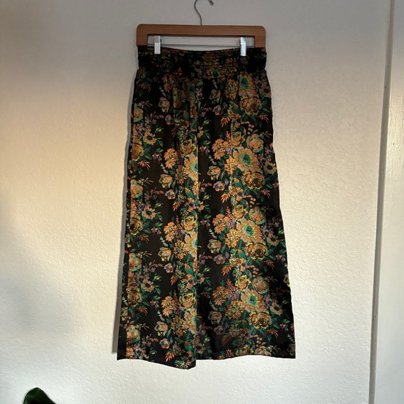 Anthropologie Somerset Pull-On Pants: Cropped Jacquard Edition - Picture 4 of 7